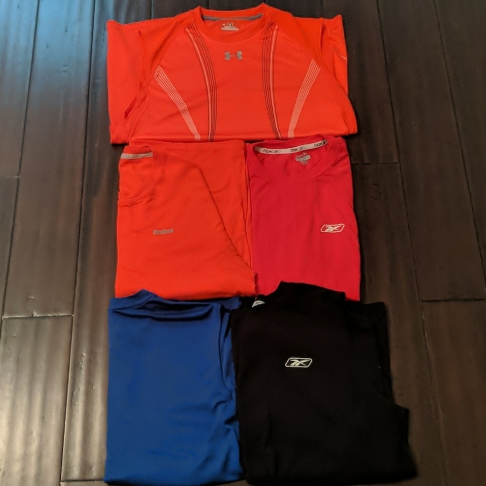 (7) Men's Workout Shirts